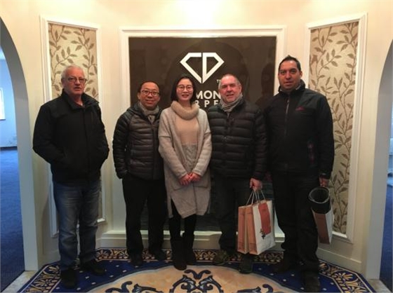 鉆石地毯 客戶驗(yàn)廠