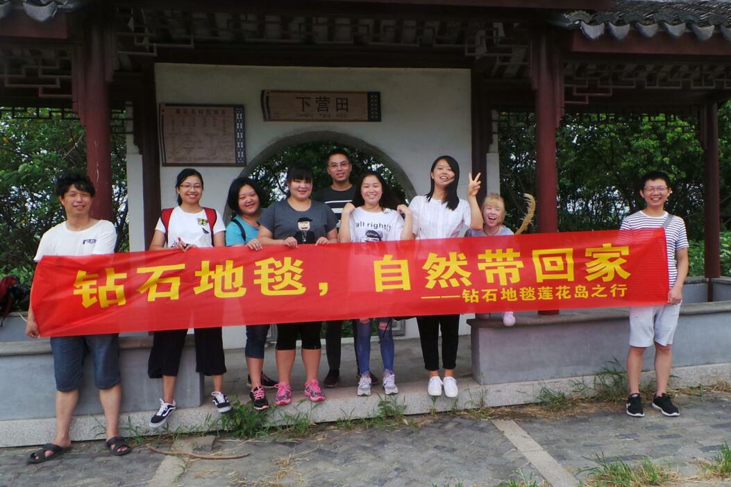 鉆石地毯自然帶回家！